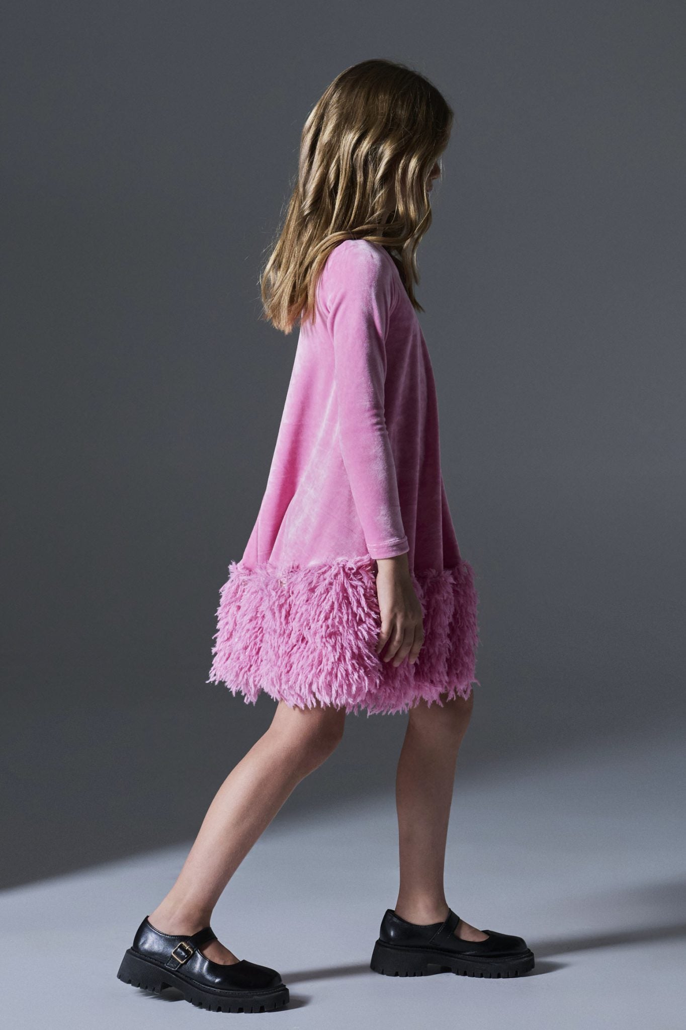 Melin Rose Φόρεμα βελούδο 3-12Y