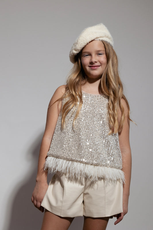 XMAS ΣΕΤ ALICE ΣΕΤ ΤΟΠ ΜΕ ΠΑΓΕΤΑ ΚΑΙ ΣΟΡΤΣ 3-12Y