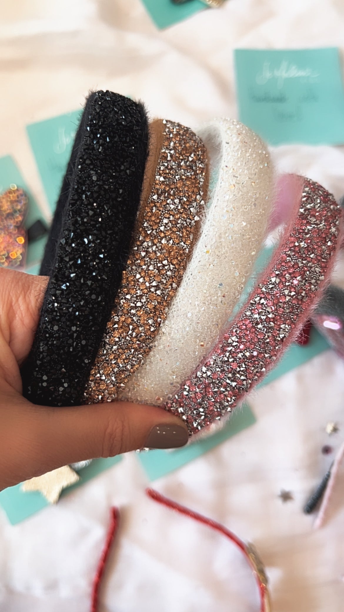 Χειροποίτη στέκα σε 4 χρώματα