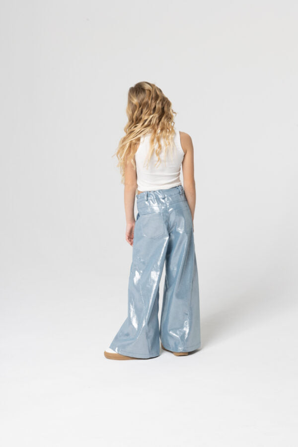 ALICE ΠΑΝΤΕΛΟΝΙ WIDE LEG ΜΕ ΟΨΗ FOIL 4-12Y