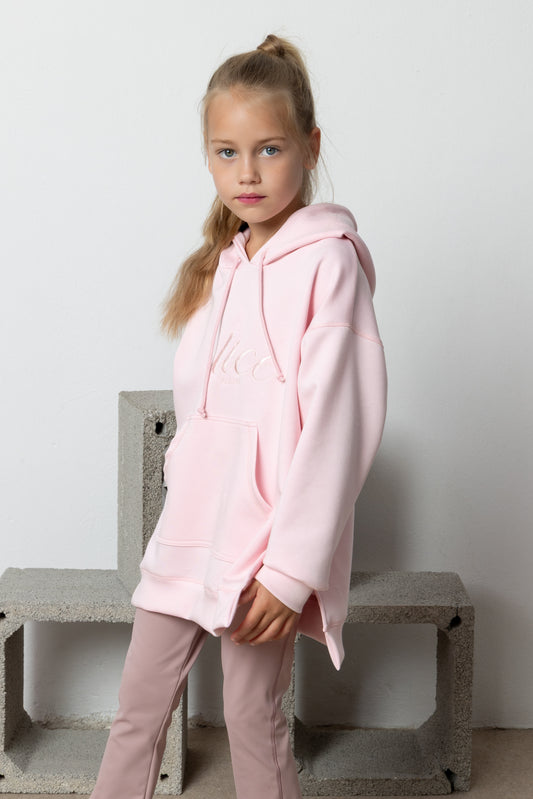 ALICE ΣΕΤ OVERSIZED ΦΟΥΤΕΡ ΜΕ ΚΟΛΑΝ 3-12Y