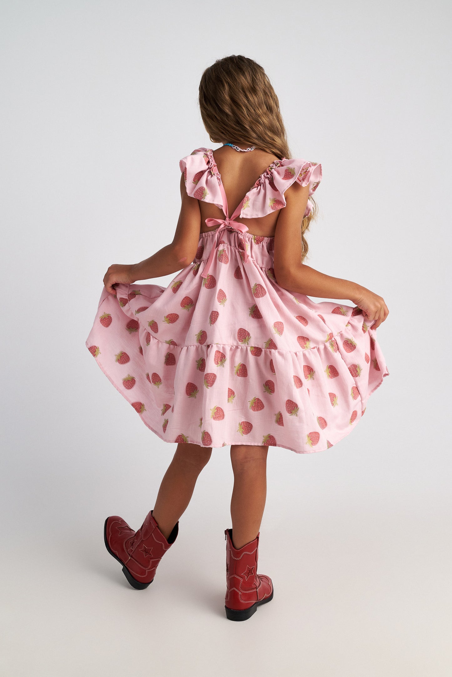 Two in a castle - Summer Tart 3-Layer Ruffle Dress for Kids