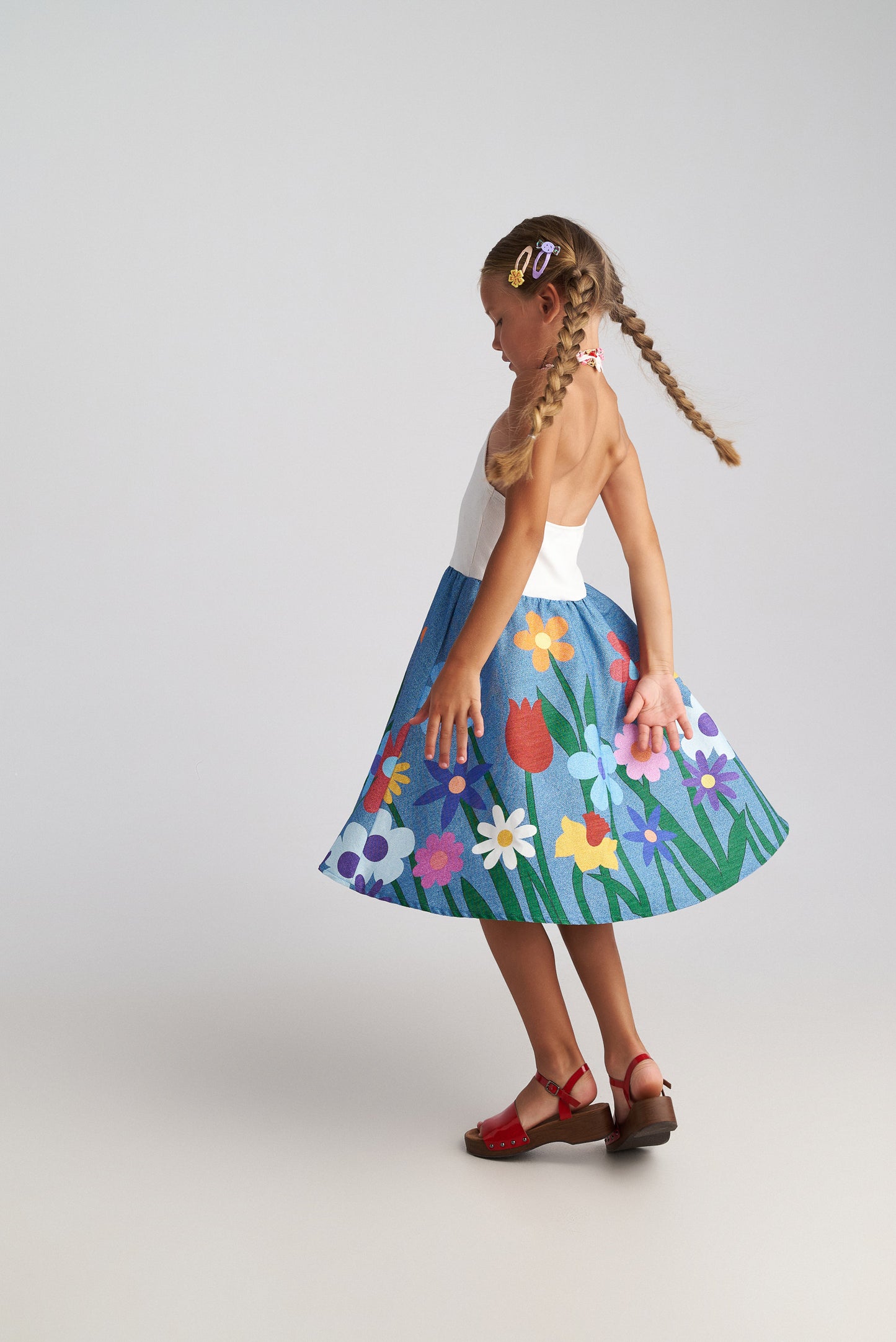 Two in a castle - Botanical Tank Top Flower Dress