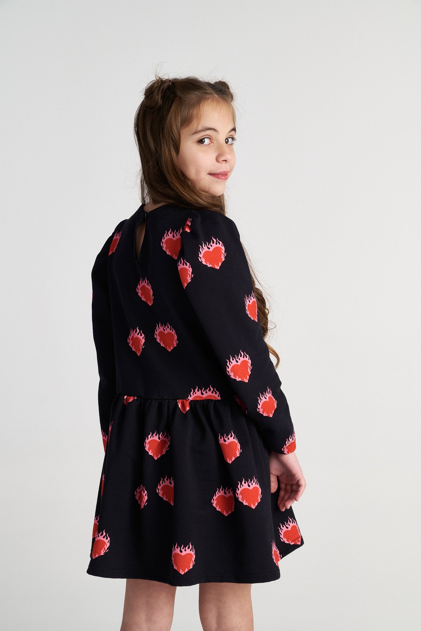 TWO IN A CASTLE Flaming Hearts Dress