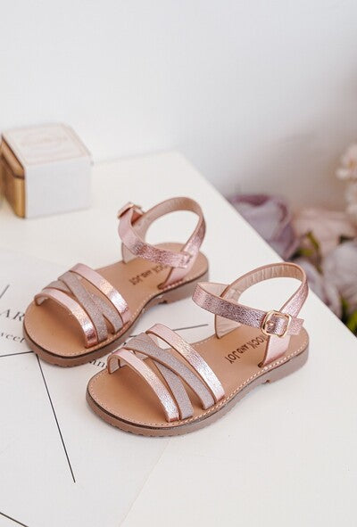 Σανδάλια rose gold  31-36