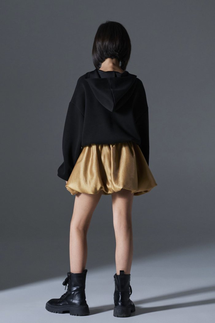 Melin Rose Φούστα balloon Χρυσή 4-12Y