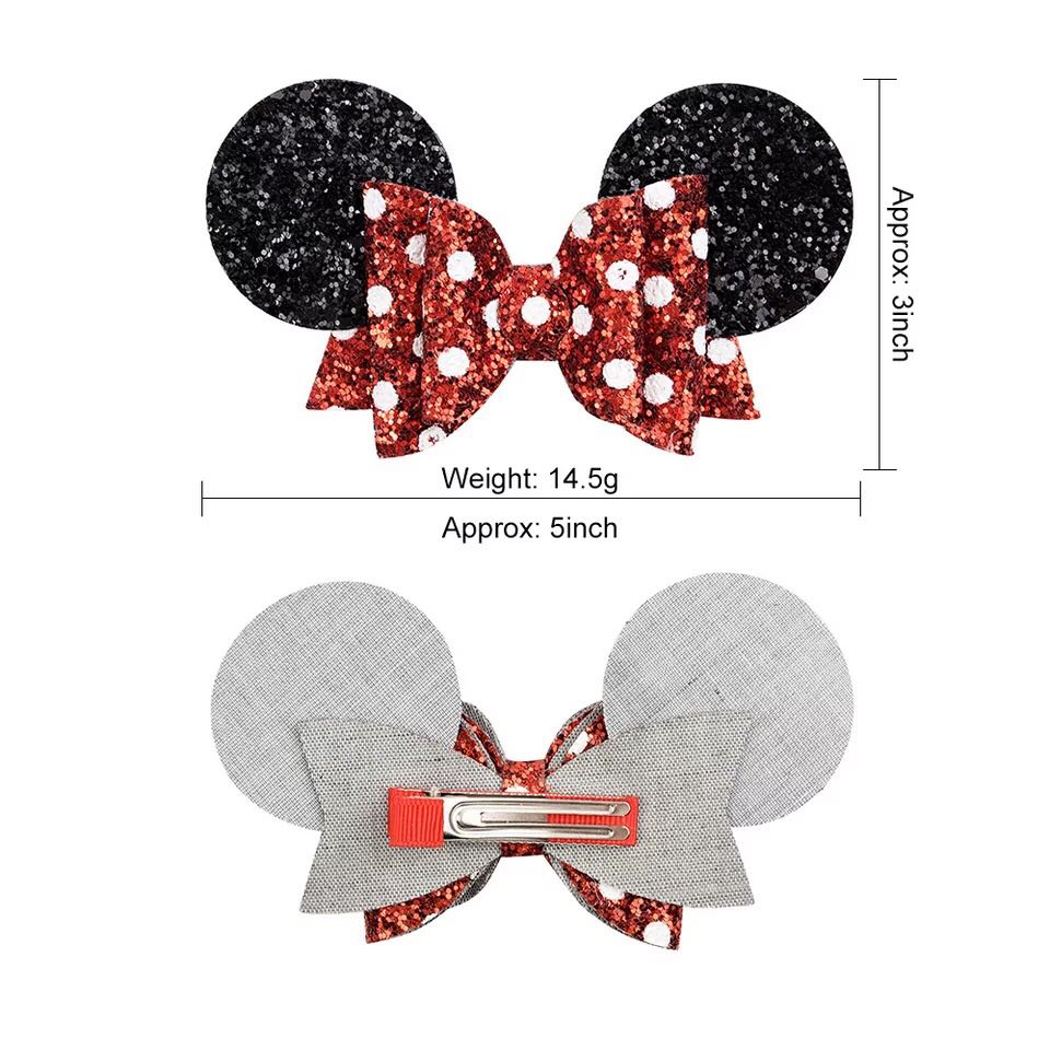 Minnie κλιπ μαλλιών ( 3 χρώματα )