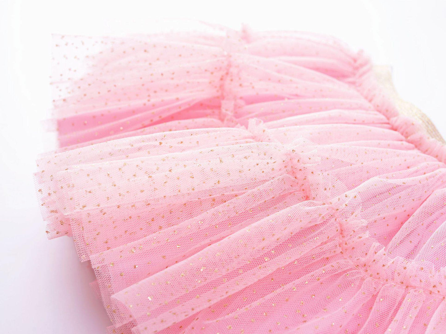 Tutu φούστα με glitters σε ροζ χρώμα