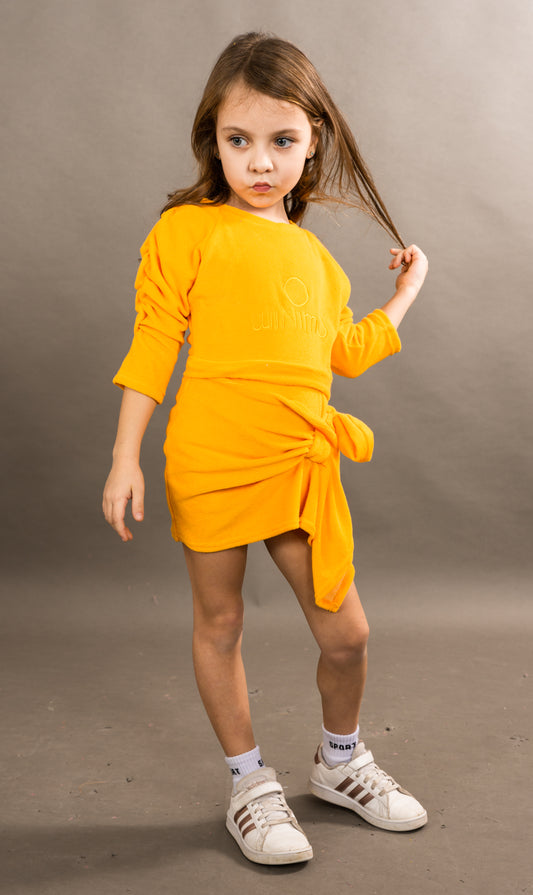 Φόρεμα πετσετέ με κέντημα mango
