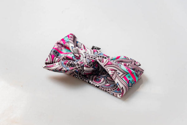 Κορδέλα μέντα-pink retro