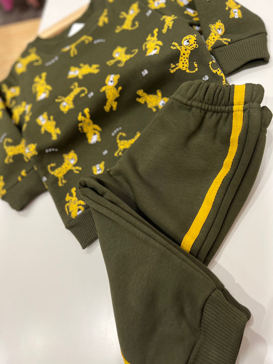 Σετ φόρμες με fleece 3-18m