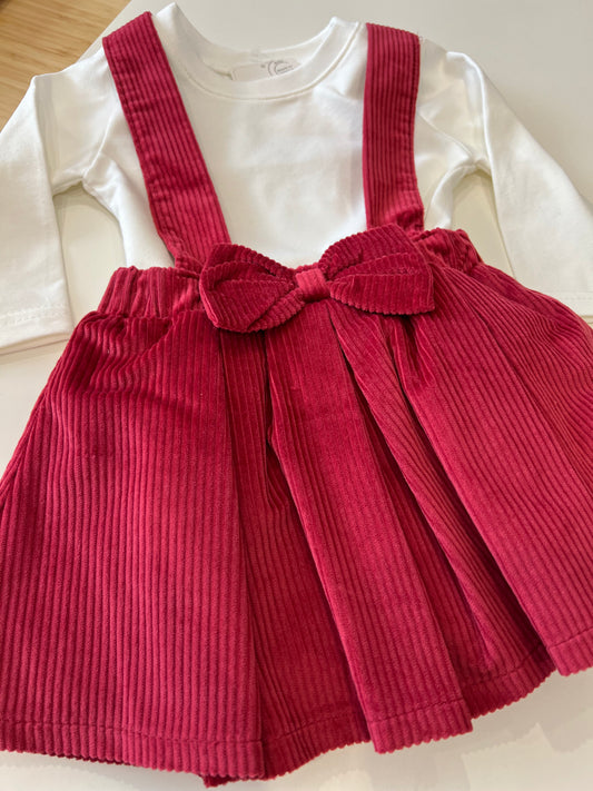 Σετ φόρεμα με μπλούζα 3-36M