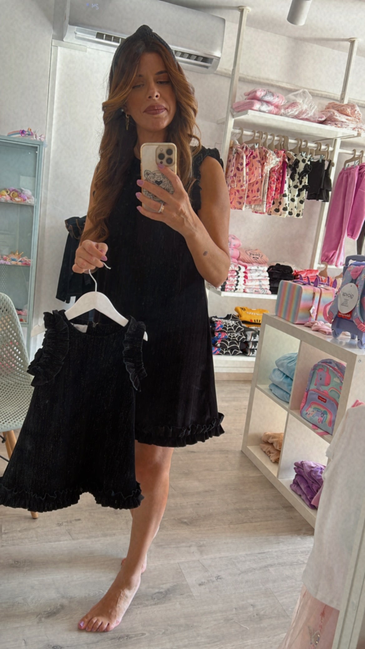 ALICE ΦΟΡΕΜΑ LUREX VELVET 2 UP TO SMALL ALICE