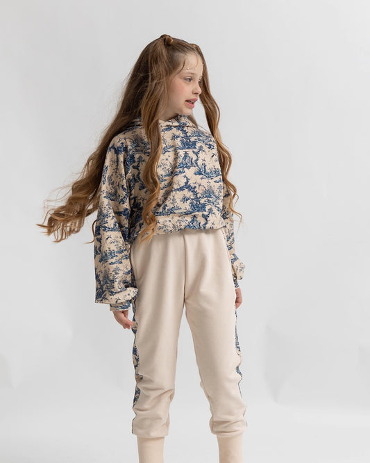 ΣΕΤ ΦΟΥΤΕΡ ΜΕ ΠΑΝΤΕΛΟΝΙ TOILE ALICE